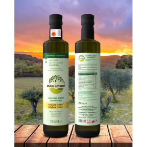 Natürel Sızma Soğuk Sıkım Zeytinyağı 750 Ml